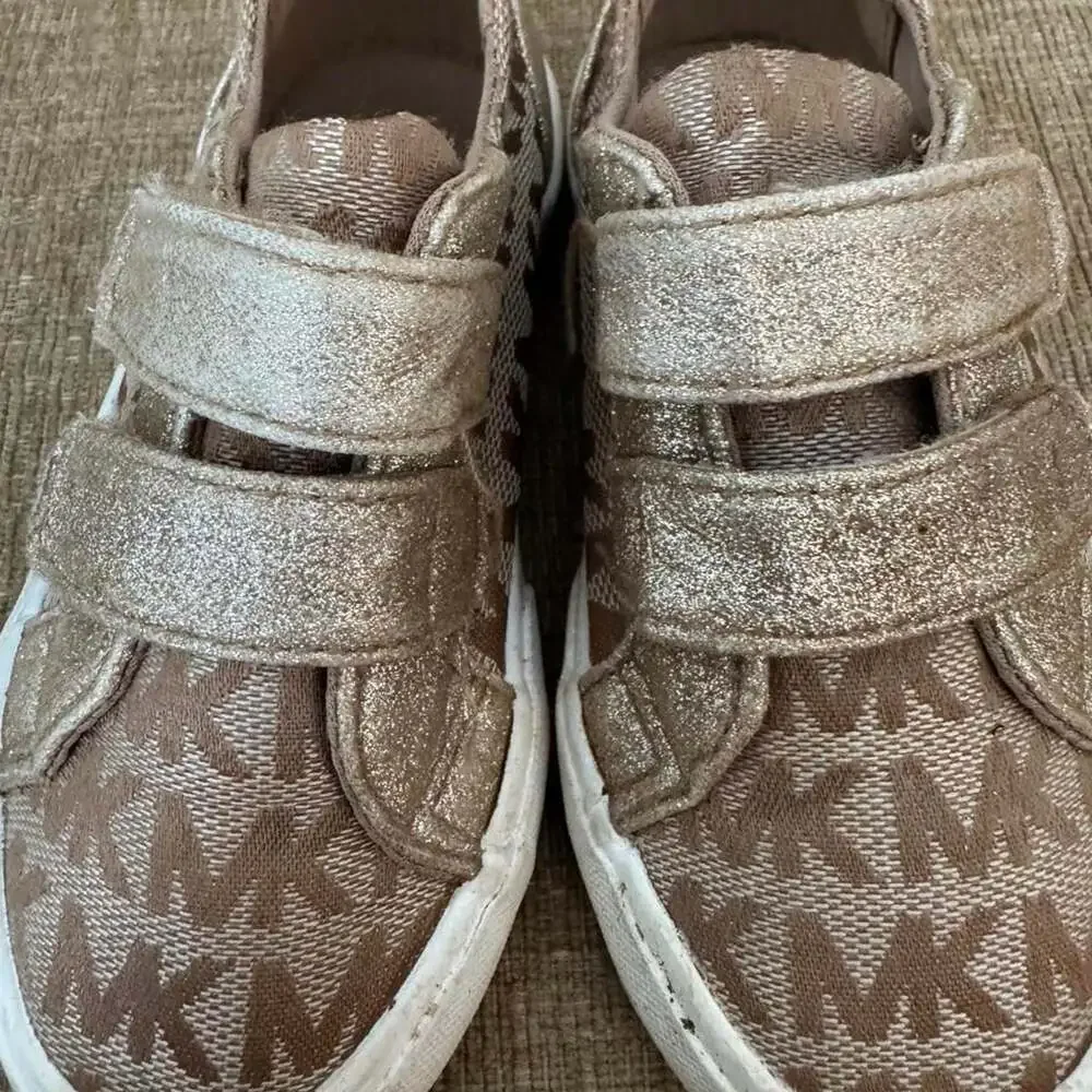 Michael Kors Kids Glitter Logo Sneakers